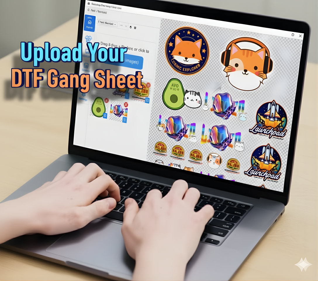 Build Your DTF Gang Sheet