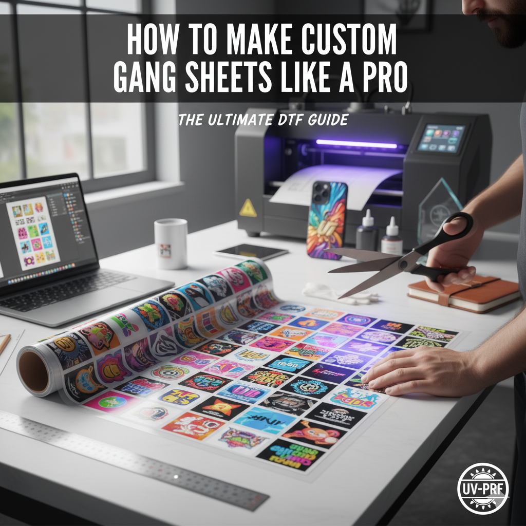 How to Make Custom Gang Sheets Like a Pro: The Ultimate DTF Guide