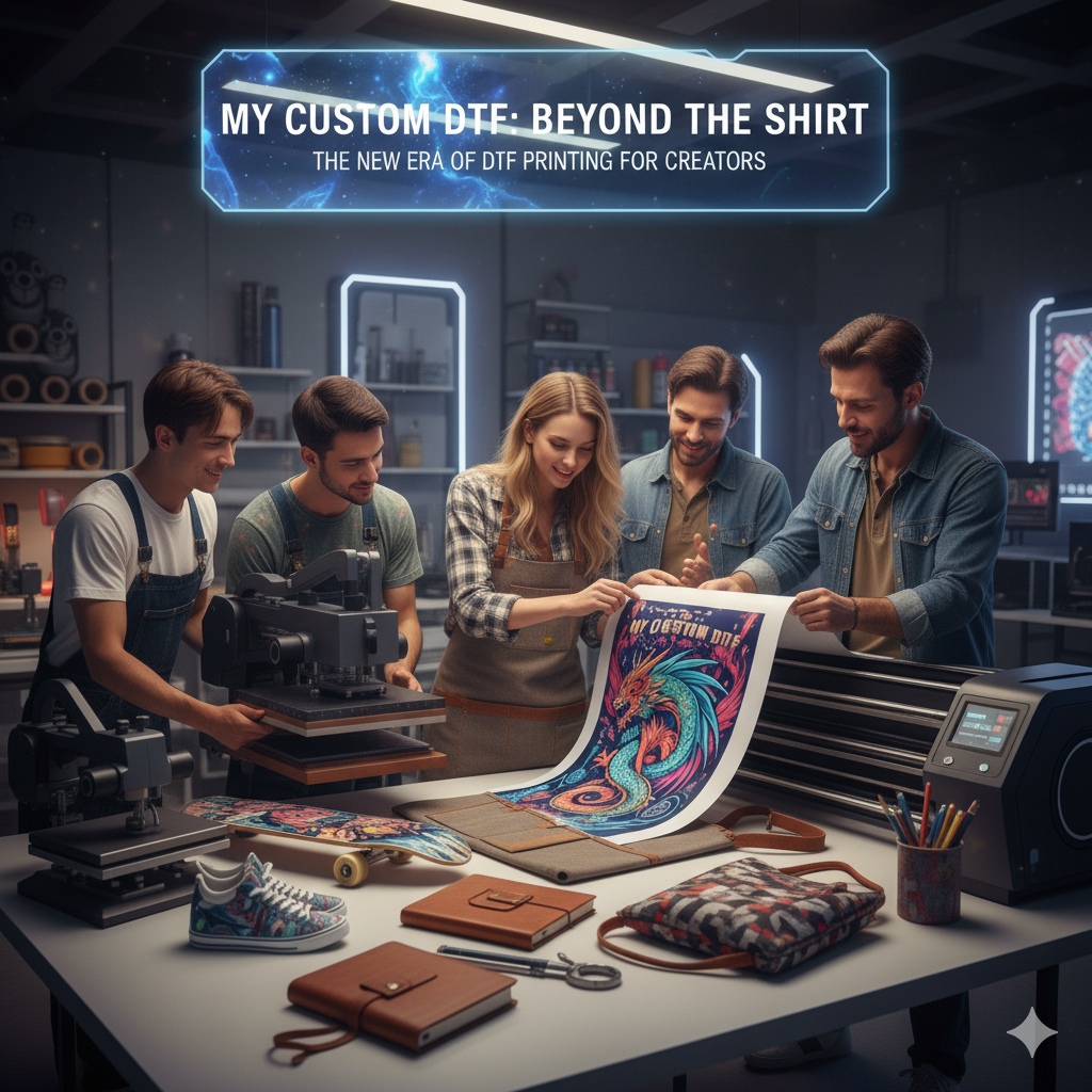 My Custom DTF: The New Era of DTF Printing for Creators Who Think Beyond the Shirt