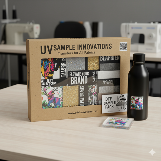 Sample pack for UV DTF